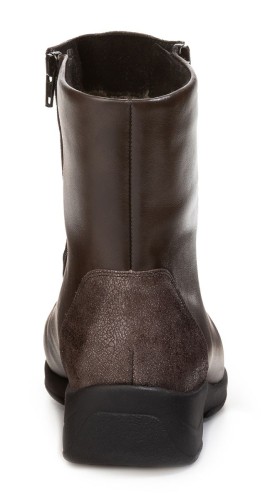 Полусапоги женские зимние Solidus Mary Stiefel коричневые фото 3