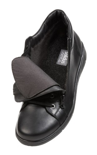 Ботинки мужские демисезонные Solidus Hardy Stiefel чёрные фото 6
