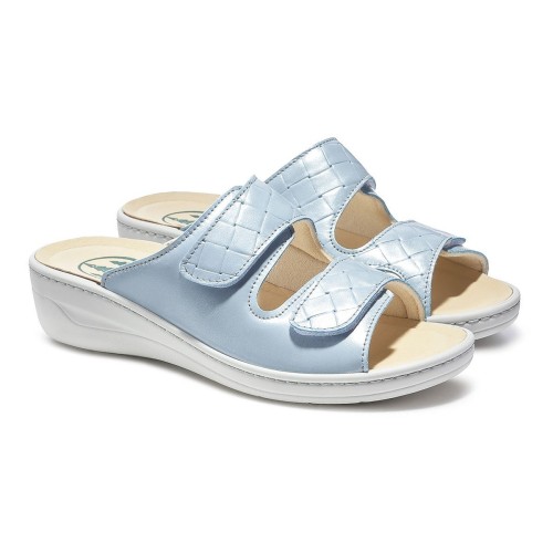 Сабо женские Eder, Frankenschuhe, голубой фото 10