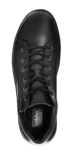 Ботинки мужские демисезонные Solidus Hardy Stiefel чёрные фото 4