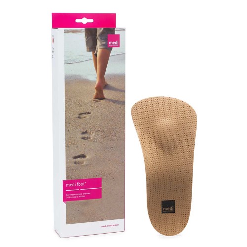 Стельки ортопедические medi foot light 3/4 wide, широкие, HYDROFRECH