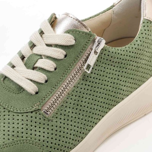 Женские кроссовки Halea, Solidus, зеленый, золотистый фото 10