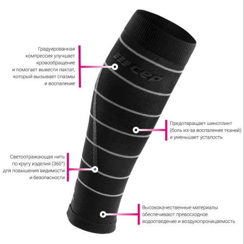 Мужские компрессионные гетры CEP Reflective фото 6