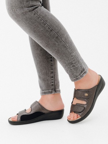 Сабо женские Eder, Frankenschuhe, серые фото 6