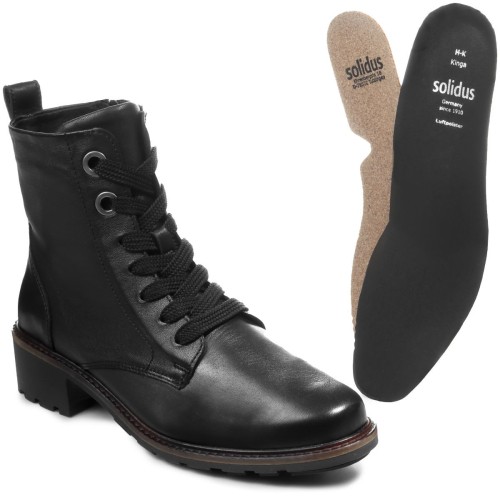 Женские ботинки Kinga Stiefel Solidus, черные фото 12