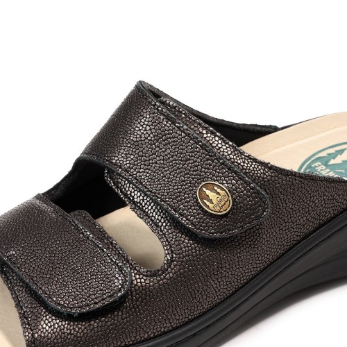 Сабо женские Eder, Frankenschuhe, серые фото 11