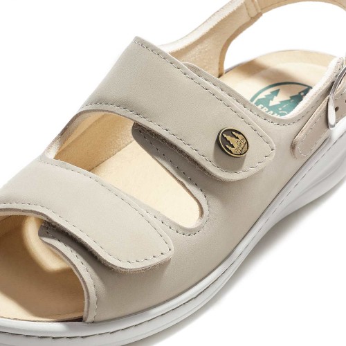 Сандалии женские Elde, Frankenschuhe, бежевый фото 9
