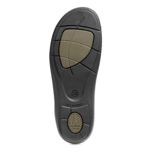 Женские сабо Frankenschuhe Eder синий с цветочным принтом фото 5