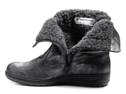 Полусапоги женские зимние Solidus Kate Stiefel серые фото 5